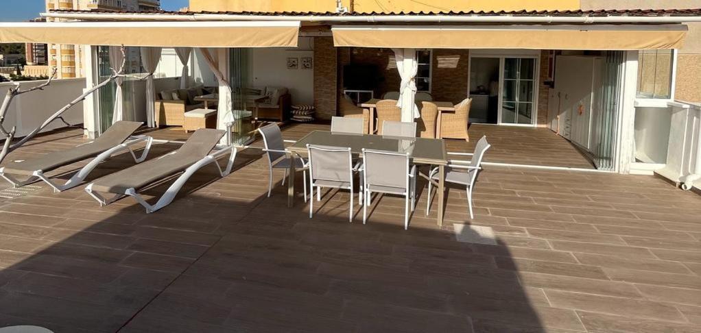 Atico Con Enorme Terraza Y Chill Out Particular Apartment Benidorm Exterior photo