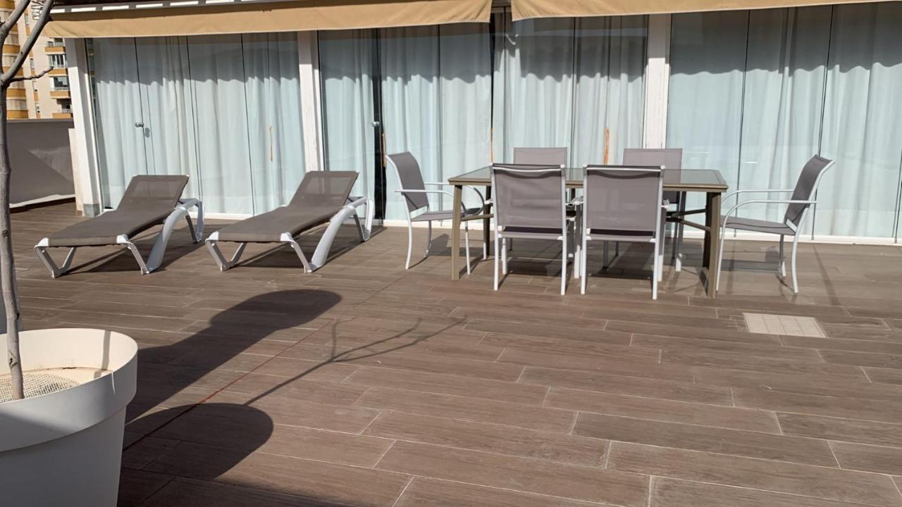 Atico Con Enorme Terraza Y Chill Out Particular Apartment Benidorm Exterior photo