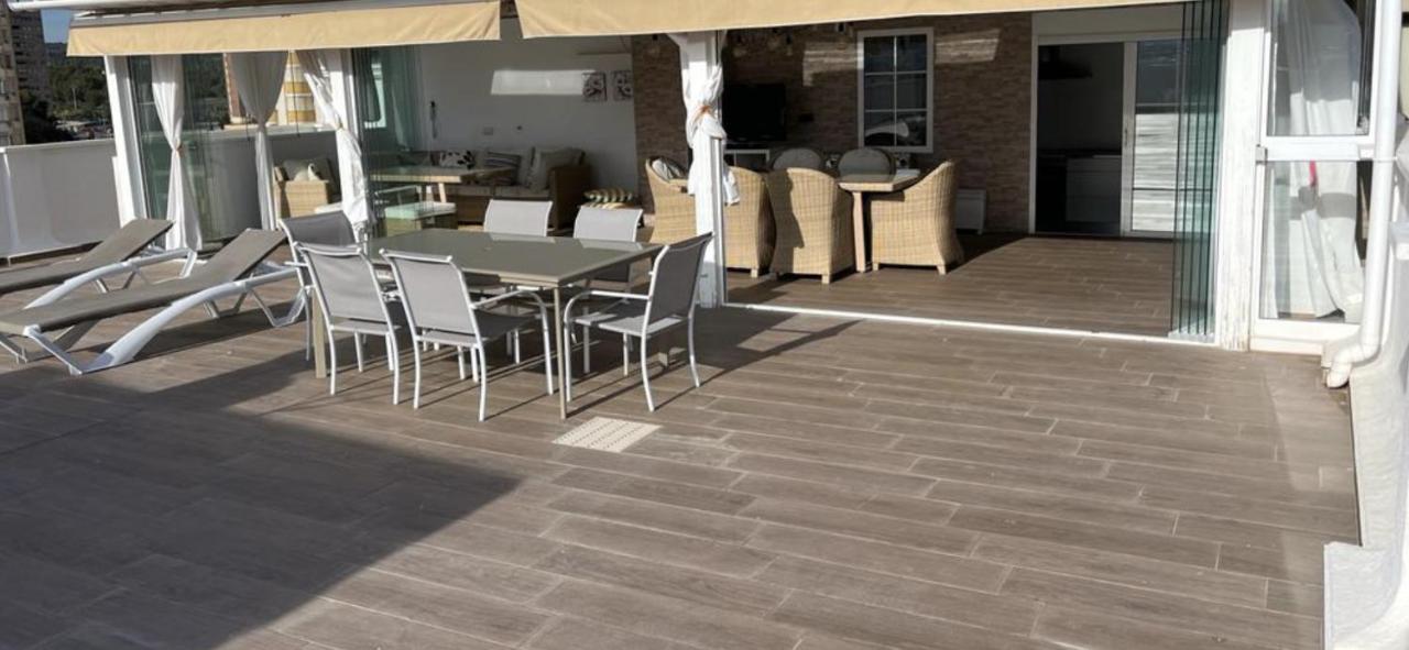 Atico Con Enorme Terraza Y Chill Out Particular Apartment Benidorm Exterior photo